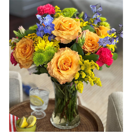 Bold & Bright – A Florist Original – Peebles Flower Shop Llc, Peebles OH