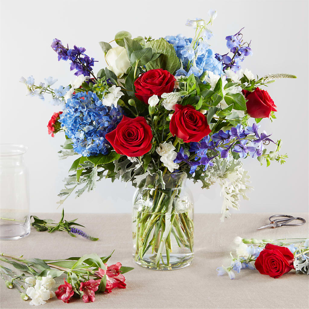 Star Spangled - A Florist Original – Peebles Flower Shop Llc, Peebles OH